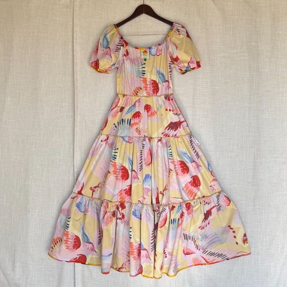 FARM Rio Multicolor Off-Shoulder Maxi Dress - Picture 10 of 16